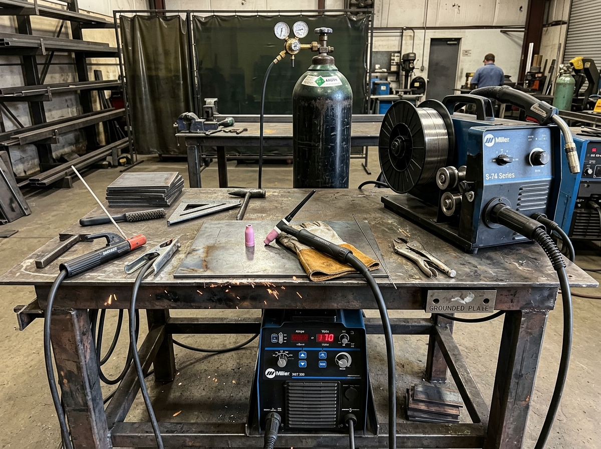 Multi-process industrial welding training in Multan