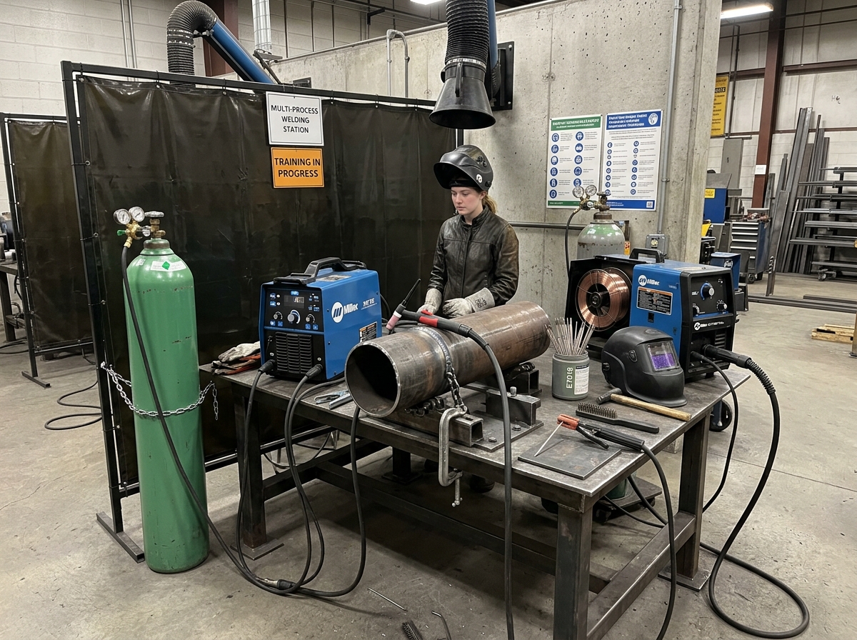 Multi welder and pipeline welding training in Multan